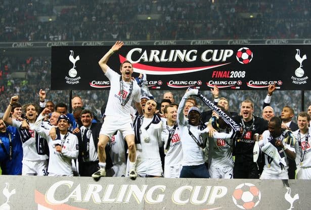 Tottenham's last won a trophy in the form of the Carling Cup in 2008.